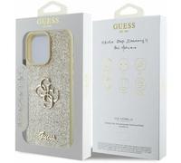 Guess Fixed Glitter Big 4G Hardcase for iPhone 16 Pro Max Gold - GUHCP16XHG4SGD