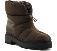 Guess Fl8Ledele10 Leeda Padded Ankle Womens Boots In Olive UK 3 - 8