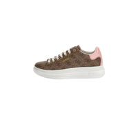 Guess Vibo FL8VIBFAL12 Low Sneakers, Light Brown, 8.5 UK (UK 8)