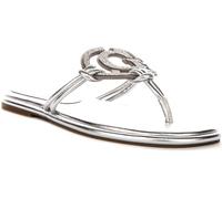 GUESS FLJSM2SAT21 Women's Saimas Moonlight Sandals Slippers (Silver, UK 6)