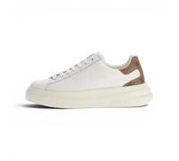 Guess FMPVIBLEA12 Elba Logo Sneakers Men White Beige Brown