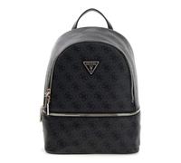 GUESS Follie Travel Small Backpack Coal Logo dark grey