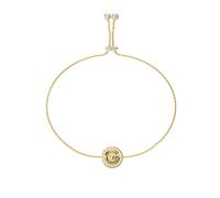 GUESS G Crystal Women's Gold Tone Crystal G Logo Bracelet