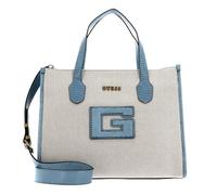 GUESS G Status Compartment Tote Natural/Light Denim, Natural / light denim, One size