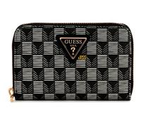 GUESS SWJT9344140 Women's G Wave SLG Medium Zip Around Purses (Black Multi, One Size)