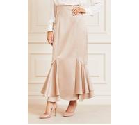 GUESS Gabrielle Skirt Fawn Taupe size XS | Maxi Skirts Outlet | Women | Black XS
