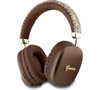 Guess GCube Metallic Script Logo On Ear Wireless Headphone Brown - GUBHK1GCTCSW