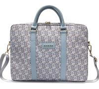 Guess laptop bag Gcube Stripes Blue - 16 inch