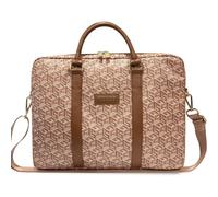 Guess Gcube Stripes Bag for 16" Laptop Brown - GUCB15HGCFSEW