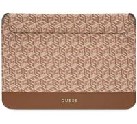 Guess Gcube Stripes Laptop Sleeve for 14" MacBook Brown - GUCS14HGCFSEW