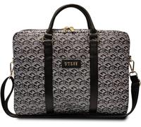 GUESS Gcube Stripes, Unisex Adult Bag, Black/White