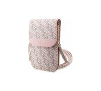 Guess Gcube Universal Phone Pouch with Strap Pink - GUWBHGCFSEP