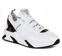 Guess Geniver Contrasting Lace Slip On Womens Trainer White Brown UK 3 - 8