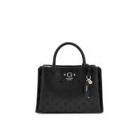 GUESS Gerty Girlfriend Satchel Bag Black, black, One Size