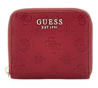 GUESS Gerty SLG Small Zip Around Wallet Claret