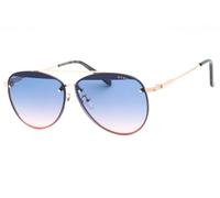 GUESS GF0386 Shiny Rose Gold/Gradient Blue One Size