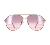 Guess GF3064 Womens Rose Gold Sunglasses