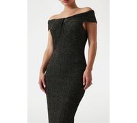 GUESS Gia Ribbed Swtr Dres Black Lurex Black size 40 | Midi Dresses Outlet | Women | Black 40