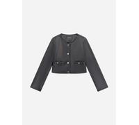 Guess Girls Faux Leather Jacket in Black - Black - 6 Yrs