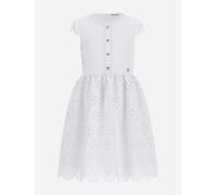 Guess Girls Lace Dress in White - White - 4 Yrs