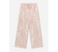 Guess Girls Sequin Wide Leg Trousers in Pink - Pink - 4 Yrs