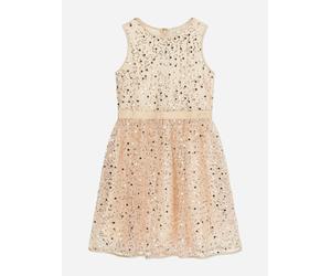 Guess Girls Sleeveless Sequin Dress in Beige - Beige - 12 Yrs