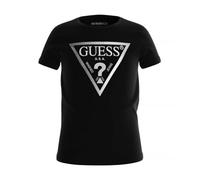 GUESS Girls T-Shirt, Black J73I56 K8HM0 JBLK (FR/ES, Age, 12 years, Regular, Black), Black