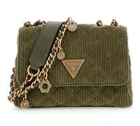 GUESS Giully II Mini 2 Compartment Convertible Flap Shoulder Bag Olive Green