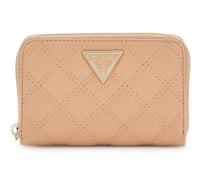 GUESS Giully II SLG Medium Zip Around Wallet Beige Light Brown