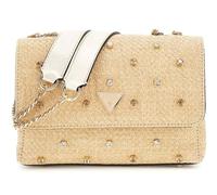 GUESS Giully II Two Compound Convertible Flap Bag, Natural