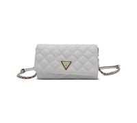 GUESS Giully Mini Xbody Flap Organiser White, White, Fashionable