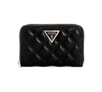 GUESS Giully SLG Medium Zip Around Black A25GU28 QG8748140 Women's Wallet, Black, medio, Classic