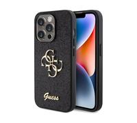 Guess Glitter Script 4G Case, Black - iPhone 15 Pro Max
