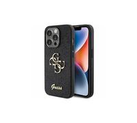 CG MOBILE Guess Fixed Glitter Case For iPhone 15 Pro (Black)