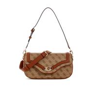 GUESS Goddess Girlfriend Satchel, Colour CLO - COAL LOGO CLO - COAL LOGO One Size, Ltl - Milk Logo, One Size