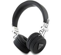 Guess Grained Classic Round Shape Bluetooth On Ear ENC Headphone Black