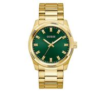 Guess Green Dial & Gold Tone Bracelet Watch