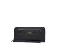 GUESS GREGORIA SLG SMALL ZIP AROUND, Colour BLA - Black - Black One Size, Blah - Black, One size