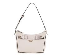 GUESS Gregoria Top Zip Shoulder Bag Stone White
