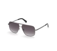 Guess GU00026 08B Man Sunglasses Metal Squared Normal Shaded
