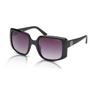 Guess GU00097 Women's Sunglasses 01B Shiny Black/Smoke Gradient