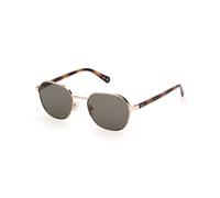 Guess GU00116 32N Man Sunglasses Metal Gold Green Round Normal