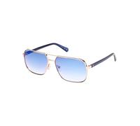 Guess GU00119 28X Man Sunglasses Metal Gold Blue Squared Normal