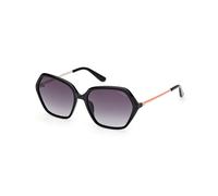 Guess Gu00134 Woman Polarized Sunglasses Black Gradient Smoke Woman