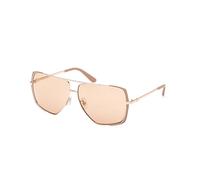 Guess Gu00220 Woman Sunglasses Beige Brown/CAT1 Woman
