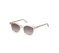 Guess GU00235 57F Unisex Sunglasses Injected Beige Brown Round Normal
