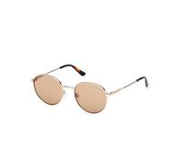 Guess GU00237 32E Unisex Sunglasses Metal Gold Brown Round Normal