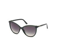 Guess GU00256 96P Woman Sunglasses Injected Green Green Cat Eye Normal