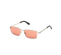 Guess GU00273 32S Man Sunglasses Metal Gold Bordeaux Squared Normal