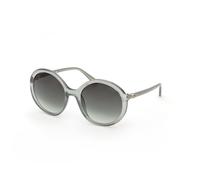 Guess GU00281 93P Woman Sunglasses Injected Green Green Round Normal